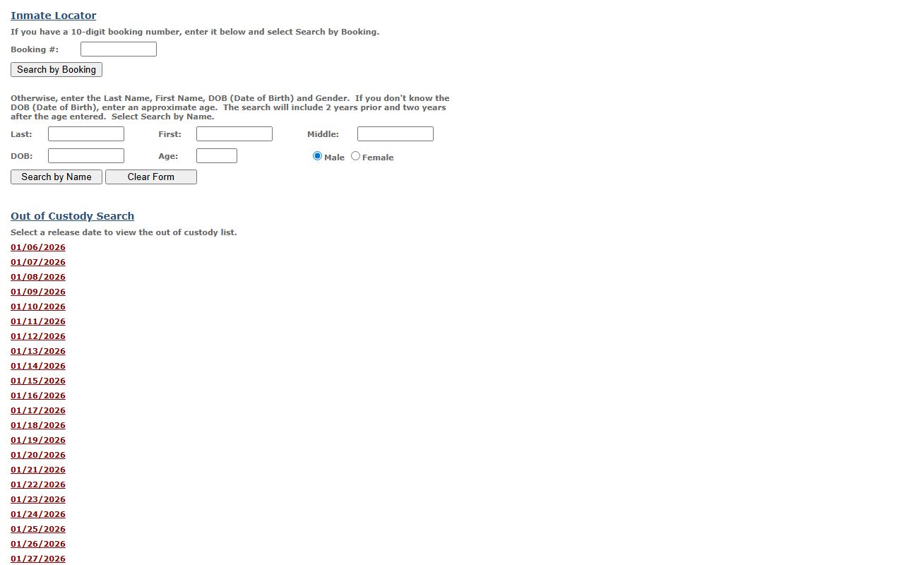 San Bernardino County Sheriff inmate people search